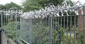 Castle Fencing metal fence installation
