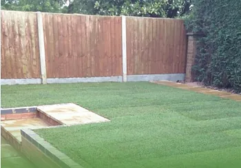 fence done by Castle Fencing