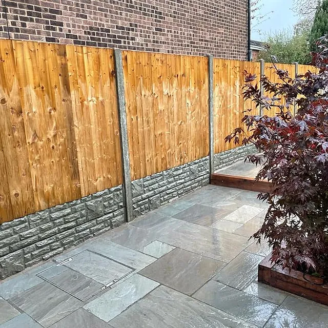 fencing and patio